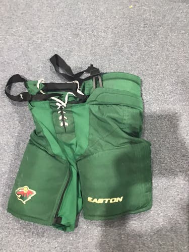 Used Large Minnesota Wild Senior Easton Pro Stock pro Hockey Pants