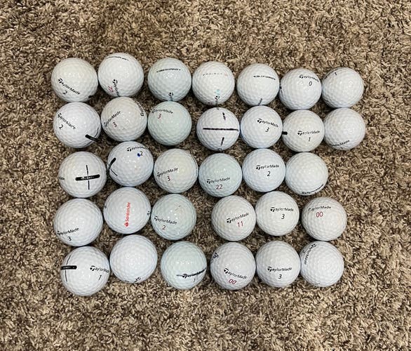 Mixed 4A TaylorMade (32) Golf Balls