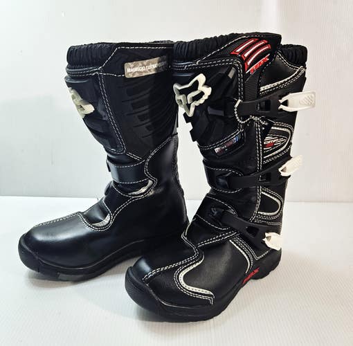 FOX RACING COMP 5 motorcycle BOOTS Youth size 2