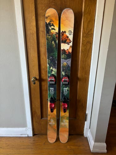 Icelantic Nomad 181cm with Marker Squire Bindings