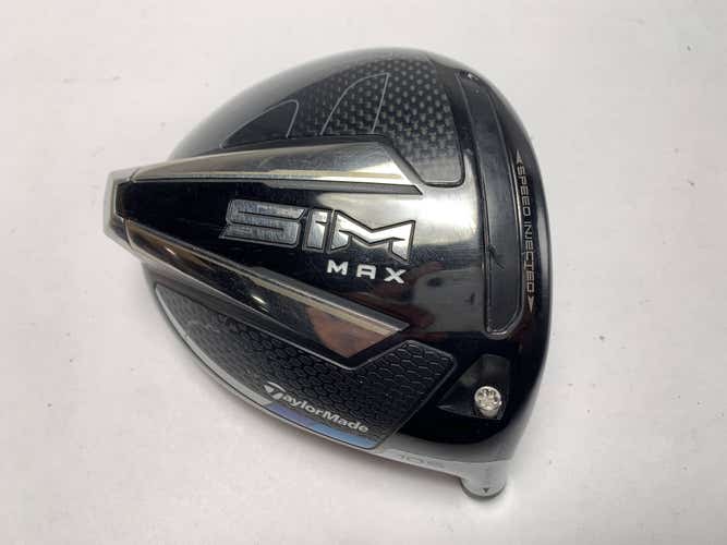 Taylormade SIM MAX Driver 10.5* HEAD ONLY Mens RH