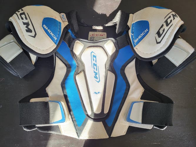 Used Small Senior CCM Vector Shoulder Pads