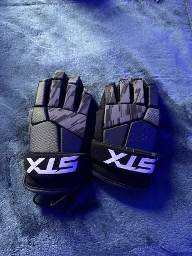 Used  STX Large Stallion 75 Lacrosse Gloves