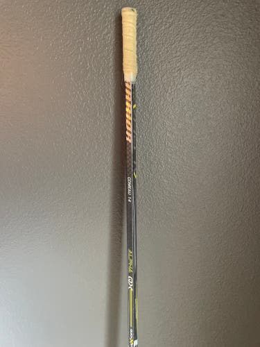 Used Senior Warrior Right Handed Pro Stock Alpha QX Hockey Stick