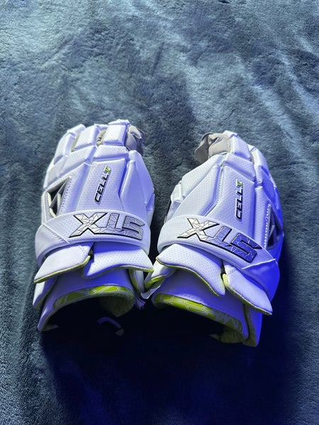 New STX Extra Large Cell V Lacrosse Gloves