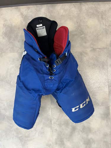 #51 Used Senior Medium CCM HP45 Hockey Pants Pro Stock