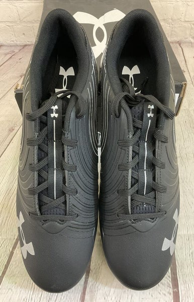 Under Armour 3000182-001 Nitro Low MC Men's Football Cleats Black