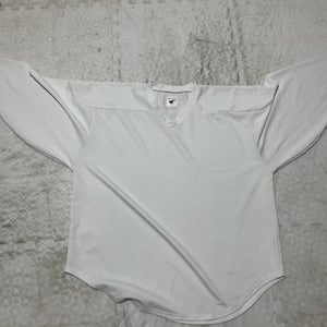 Brand New White Practice Hockey jersey