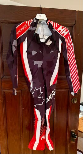 2022/23 ACA New Large Men's DH Helly Hansen Ski Suit FIS Legal