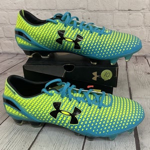 Under Armour Corespeed Force FG Soccer Cleats Color Bright Yellow Black US 10.5