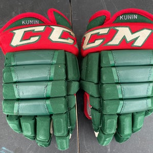 CCM HG97 Pro Stock 14" Hockey Gloves Wild Green 3384