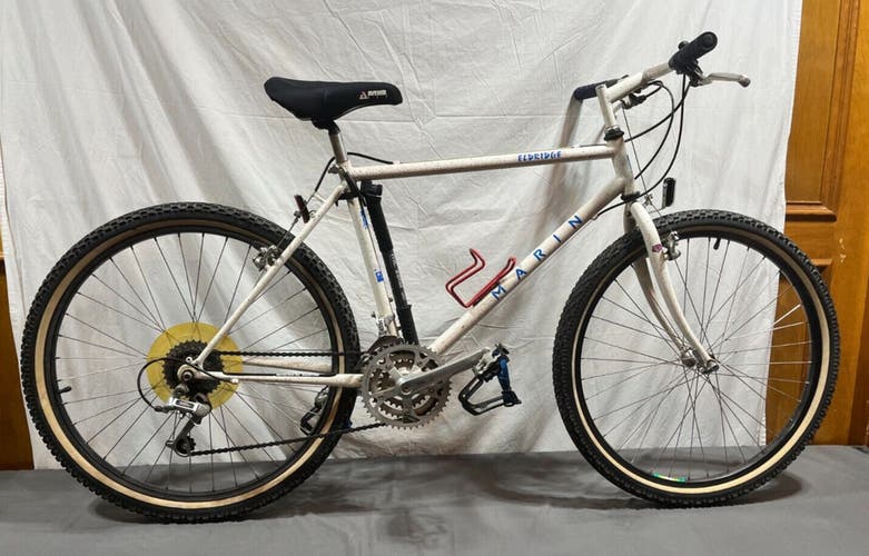 RARE Vintage 1989 Marin Eldridge 17.5" C-C Tange CrMo Mountain Bike Deore MT60