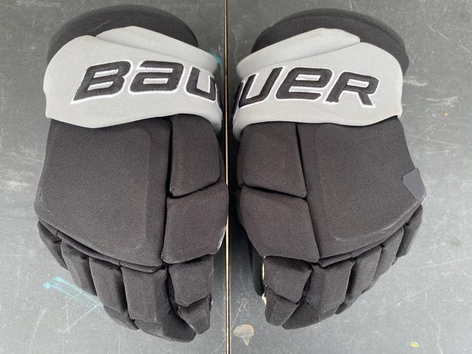 Bauer Supreme UltraSonic Pro Stock Hockey Gloves 14" Black KINGS 8431