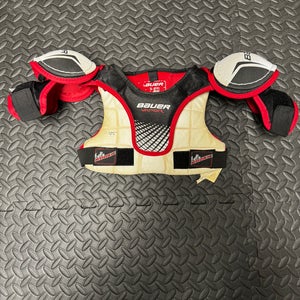 Used Small Bauer Vapor Lil Rookie Shoulder Pads