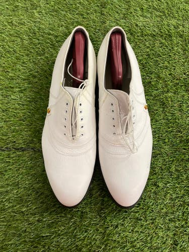 White Used Size 11.5 (Women's 12.5) Men's Footjoy Classics Dry Premiere Golf Shoes