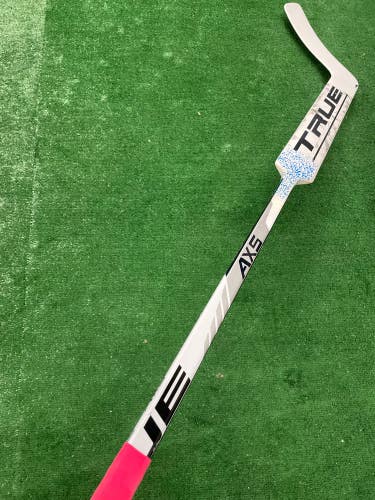 Used Senior True AX5 Goalie Stick Regular 27" Paddle