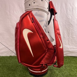 Red Used Men's Nike Tour Staff Bag