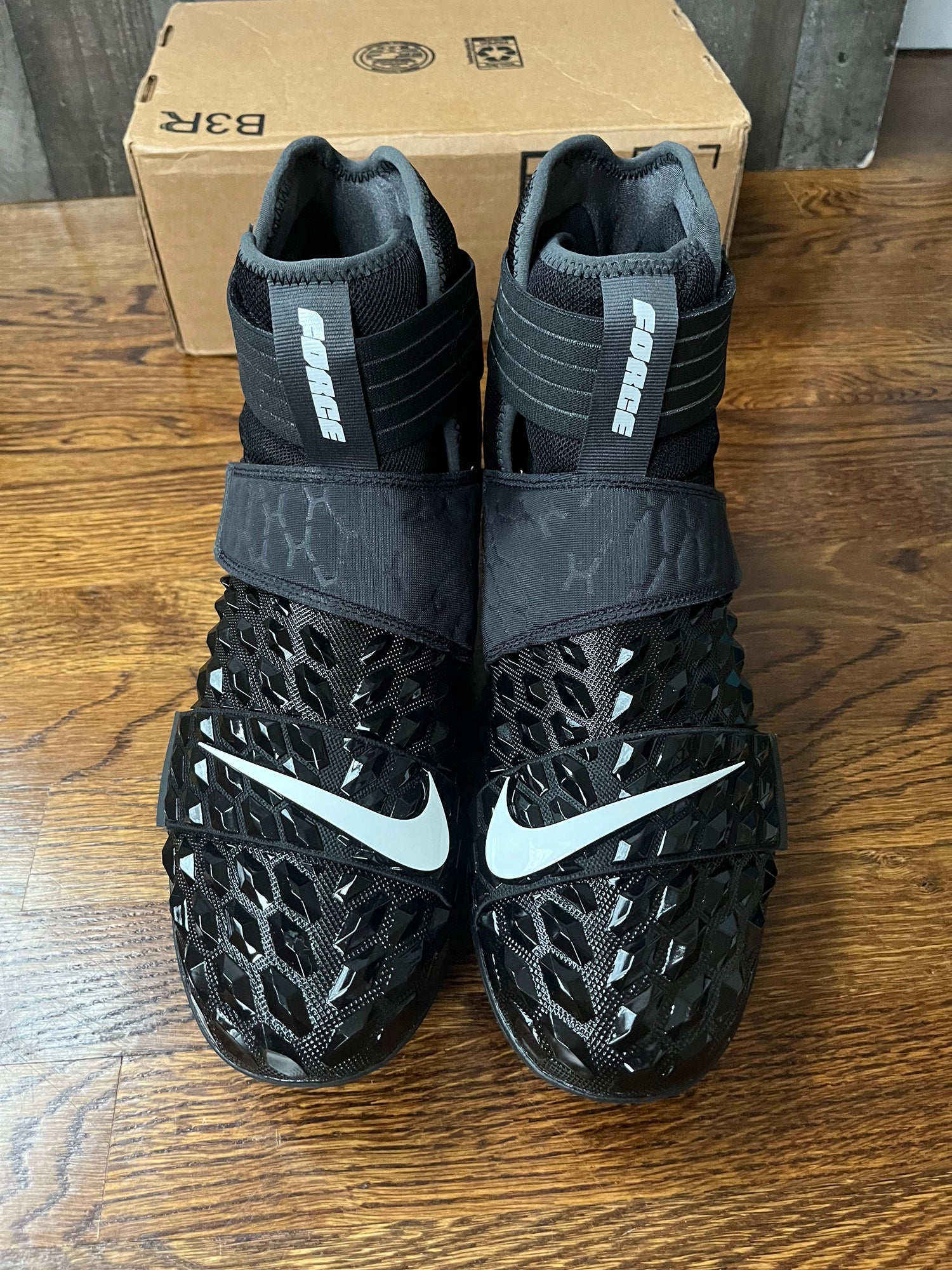 Nike Force Savage Elite 2 Football Cleat Black Mens Size 16 