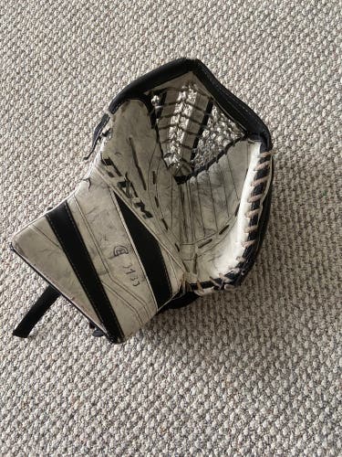 CCM Used White Intermediate Regular Glove