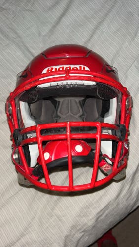 Used Red Adult Large Riddell SpeedFlex Helmet