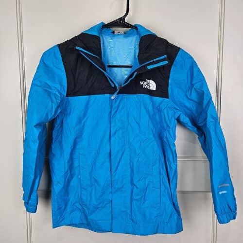 The North Face Dryvent Jacket Youth Boys Size S Full Zip Rain Hooded Mesh Lined