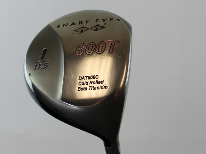 Used Unisex Snake Eyes 600T Right Handed Pro Launch Graphite Driver 11.5