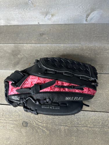 Mizuno Finch Prospect Leather Softball Glove Black GPP 1257D 12.5” Sure Fit RHT