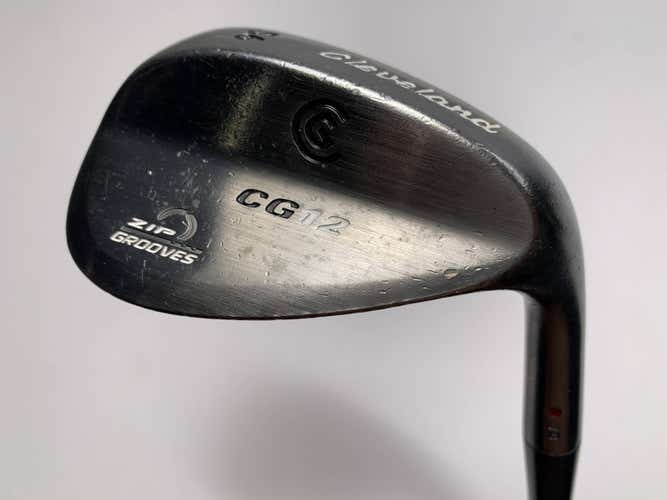 Cleveland CG12 Black Pearl 56* 10 True Temper Dynamic Gold Wedge RH Midsize Grip