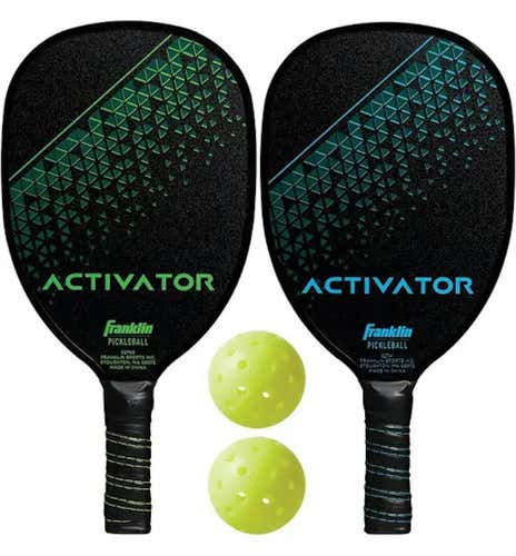 New Activator 2 Player Wood Paddle & Ball