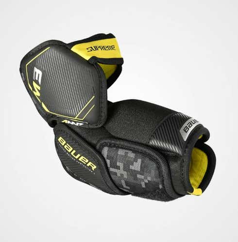 New Bauer Intermediate Supreme M3 Elbow Pad Hockey Elbow Pads Md