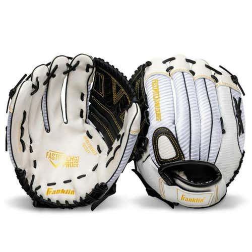 New Fastpitch White 13 Inch Left Hand Throw