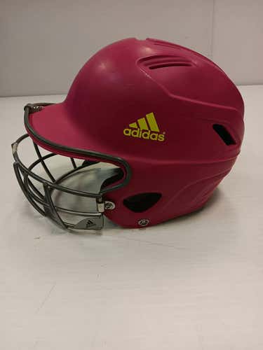 Used Adidas 6 3 8 - 7 5 8 Inch One Size Baseball And Softball Helmets
