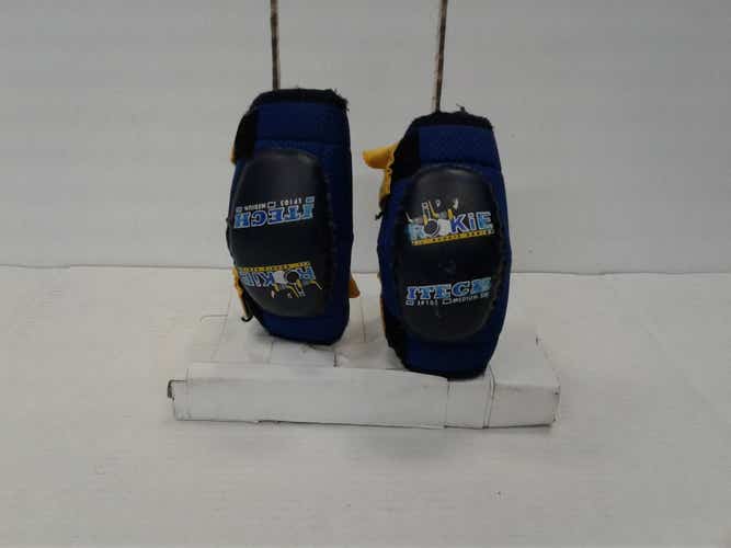 Used Itech Lil Rookie Md Hockey Elbow Pads
