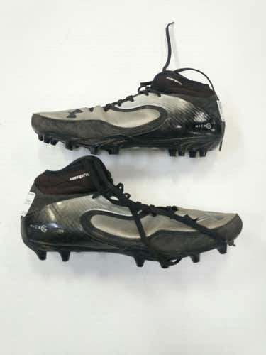 Used Under Armour Senior 9.5 Lacrosse Cleats