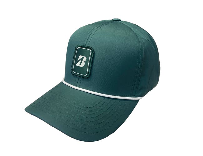 NEW Bridgestone Rope Collection Green Adjustable Snapback Golf Hat/Cap