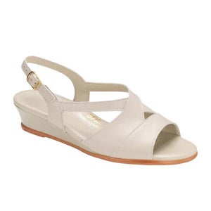 SAS Shoes Adult Womens Caress Cross Strap Casual Wedge Sandals NIB