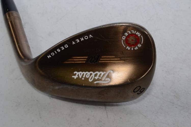 Titleist Vokey Spin Milled 2009 Oil Can 60*-04 Wedge Right Steel # 172203