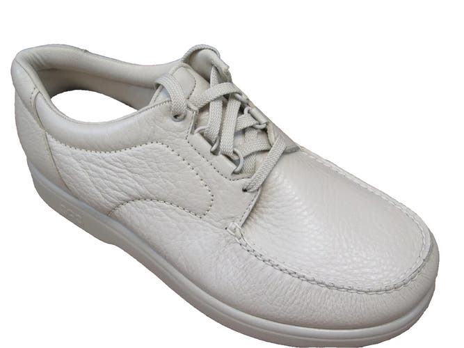 SAS Shoes Adult Mens Bout Time 1520 Size 11.5N Bone Lace Up Loafer Shoes NIB