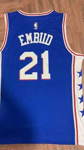 Joel Embiid 76ers Jersey size 52 XL