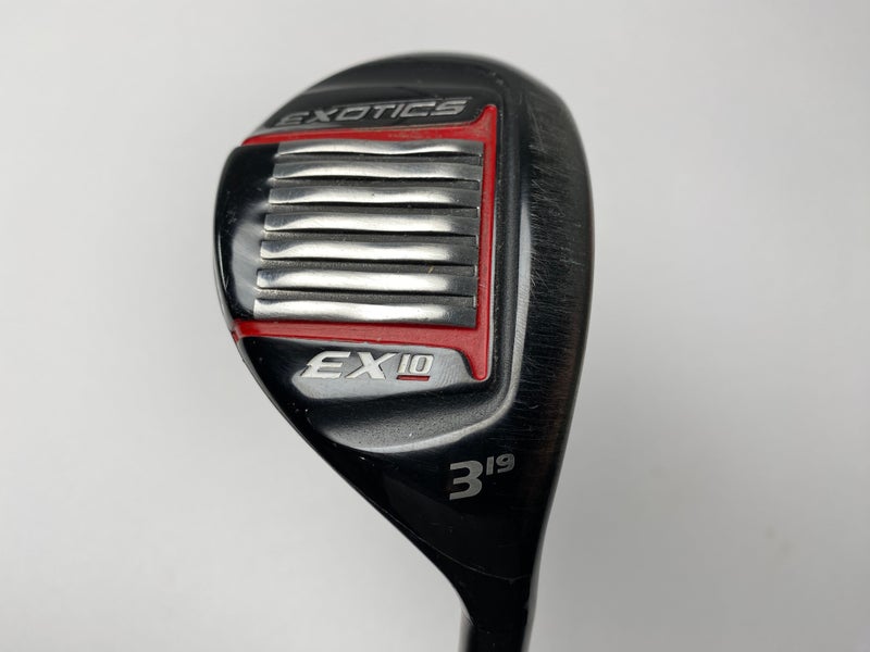 Tour Edge Exotics EX10 3 Hybrid 19* VA Composites Raijin 84g Stiff Graphite RH