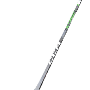 CCM JETSPEED FT6 PRO GREEN RH PRO STOCK HOCKEY STICK 75 FLEX P28T NEW(12049)