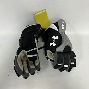 Used Under Armour Ua Lax Gloves Sm Junior Lacrosse Gloves