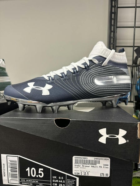 Used Under Armour Senior 10.5 Football Cleats