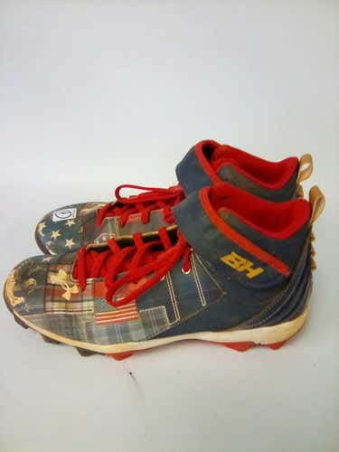 Used Under Armour Bb Cleats Sz 4 Junior 04 Baseball And Softball Cleats