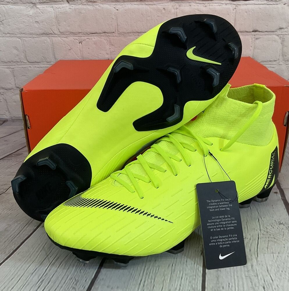 nike black and yellow soccer cleats