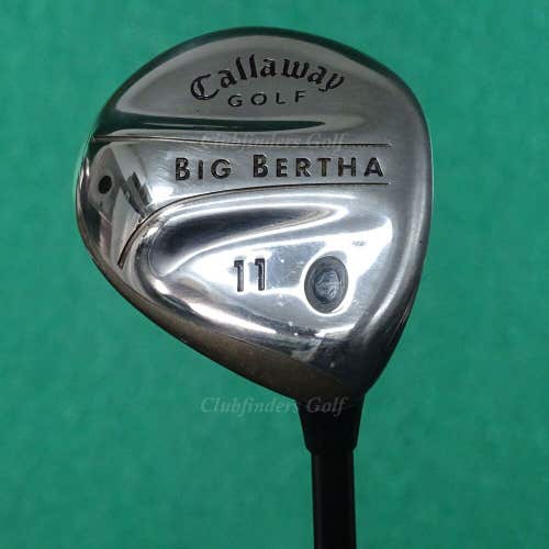Lady Callaway Golf Big Bertha 11 Fairway Wood Factory Gems 55 Graphite Ladies
