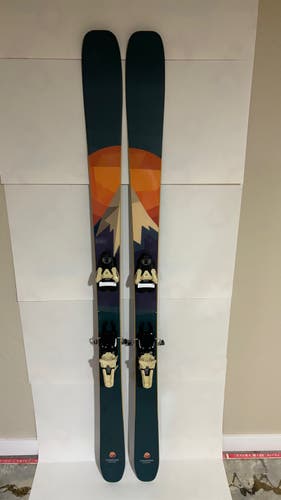 New 2023 Unisex 180 cm All Mountain Skis With Bindings Max Din 14