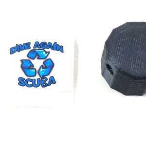 Adjustment Knob for Oceanic Delta 2 Scuba Dive 2nd Stage Regulator 3D Printed