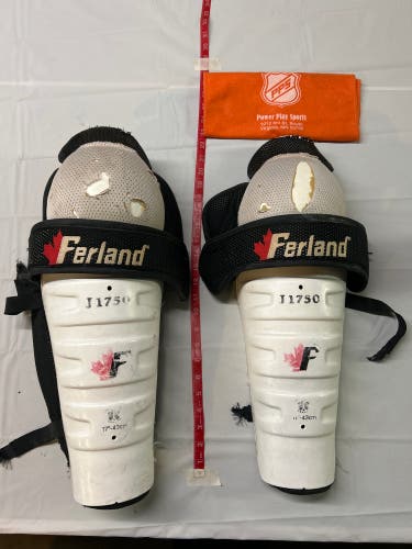 Ferland J1750 Vintage Hockey Shin Pads 17”