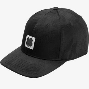 NEW Black Clover Live Lucky Fresh Luck 5 Black Fitted S/M Golf Hat/Cap